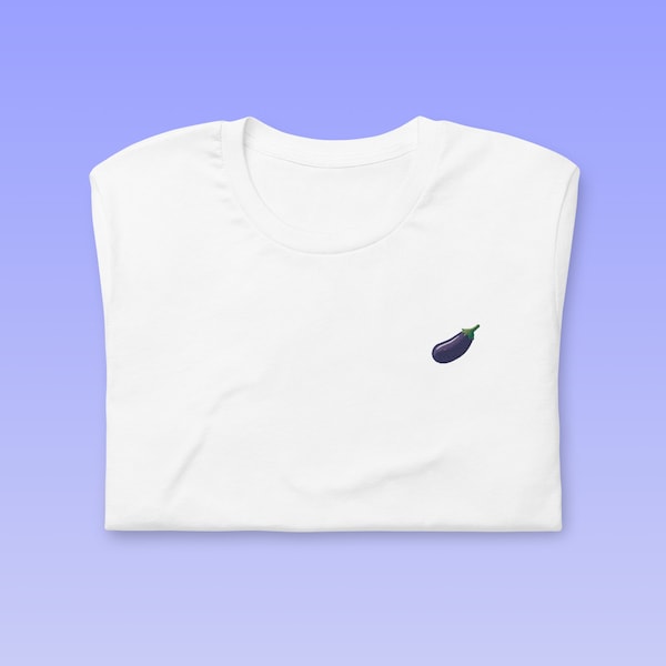 Aubergine T-Shirt | Premium Baumwolle