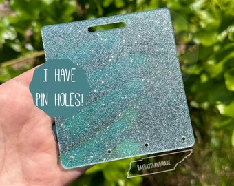 Pin Holder Glitter Lightweight Badge Buddy | Badge Buddy for Nurse