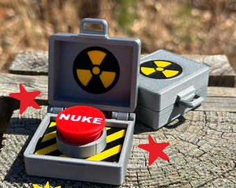 Nuke Breifcase Clicky | Clicky Desk Fidget | Keyboard Fidget | Sensory Toy | Gift for Him |