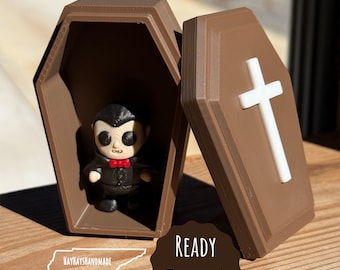 Articulated Dracula Coffin Fidget
