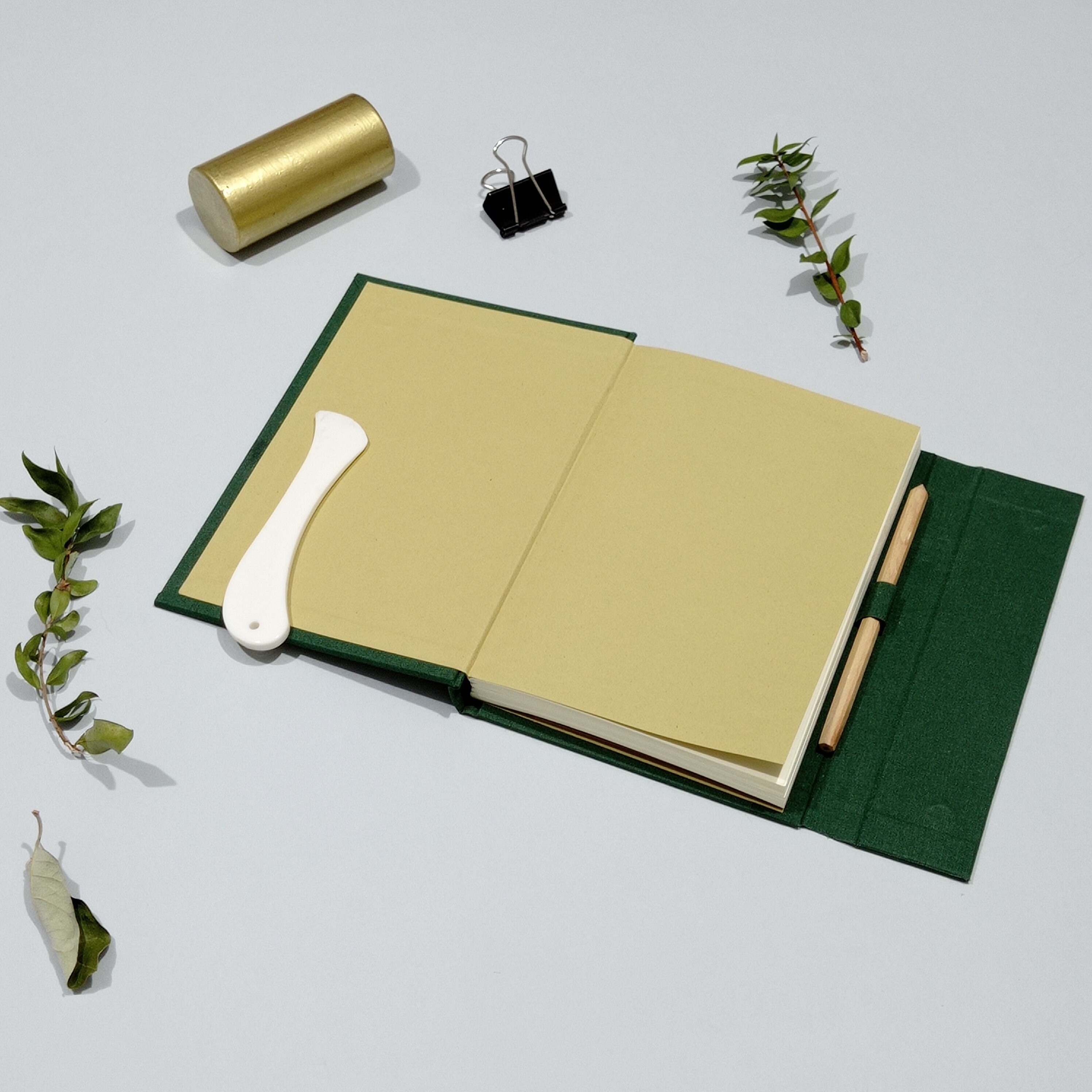 Notebook A5 CLIP hardcover paperback pocket Etsy