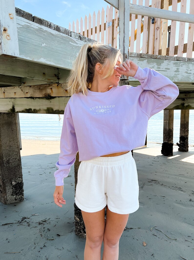 I hope you have the best day ever lavender sweatshirt etsy