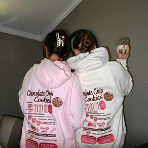 Ivory Chocolate Chip Cookie Recipe Embroider Hoodie