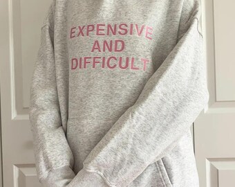 Dure en moeilijk geborduurde hoodie