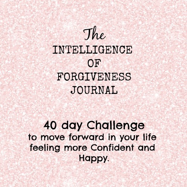 Forgiveness Journal | 40 Day Challenge | 5 minute Journal Daily | Guided Daily Rituals for Inner Peace and Happiness