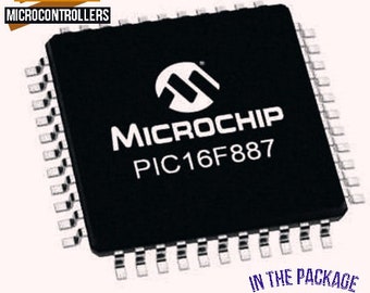 PIC16F887, 8-bit microcontroller, 4 PCS, Microchip,Electronics Projects, development board, development board//  DIY PCB