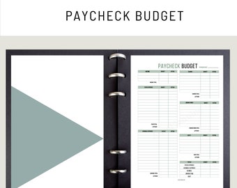 Paycheck Budget Printable Budget Sheet Printable Budget Personal Budget Budget Plan Beginner Budget Paycheck Tracker