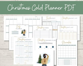 Christmas Planner Printable: Holiday Organizer (PDF Download)