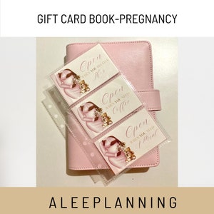 Gift Card Book Pregnancy Gift Card Album Multiple Gift Card Holder Pregnancy Binder Gift Card For New Mom Expecting Mom Gift