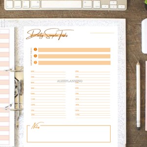 Fall Daily Planner Bundle Printable | Daily Organizer - Etsy