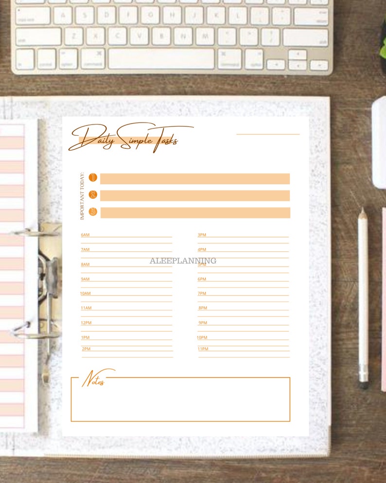 Fall Daily Planner Bundle Printable | Daily Organizer - Etsy