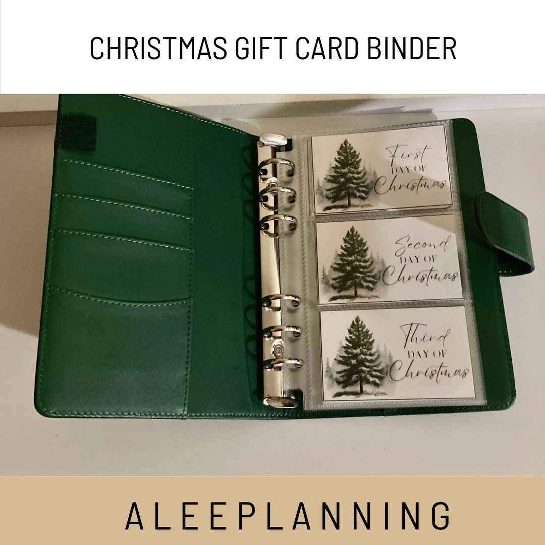 gift-card-album-christmas-christmas-gift-12-days-of-christmas-gift-card