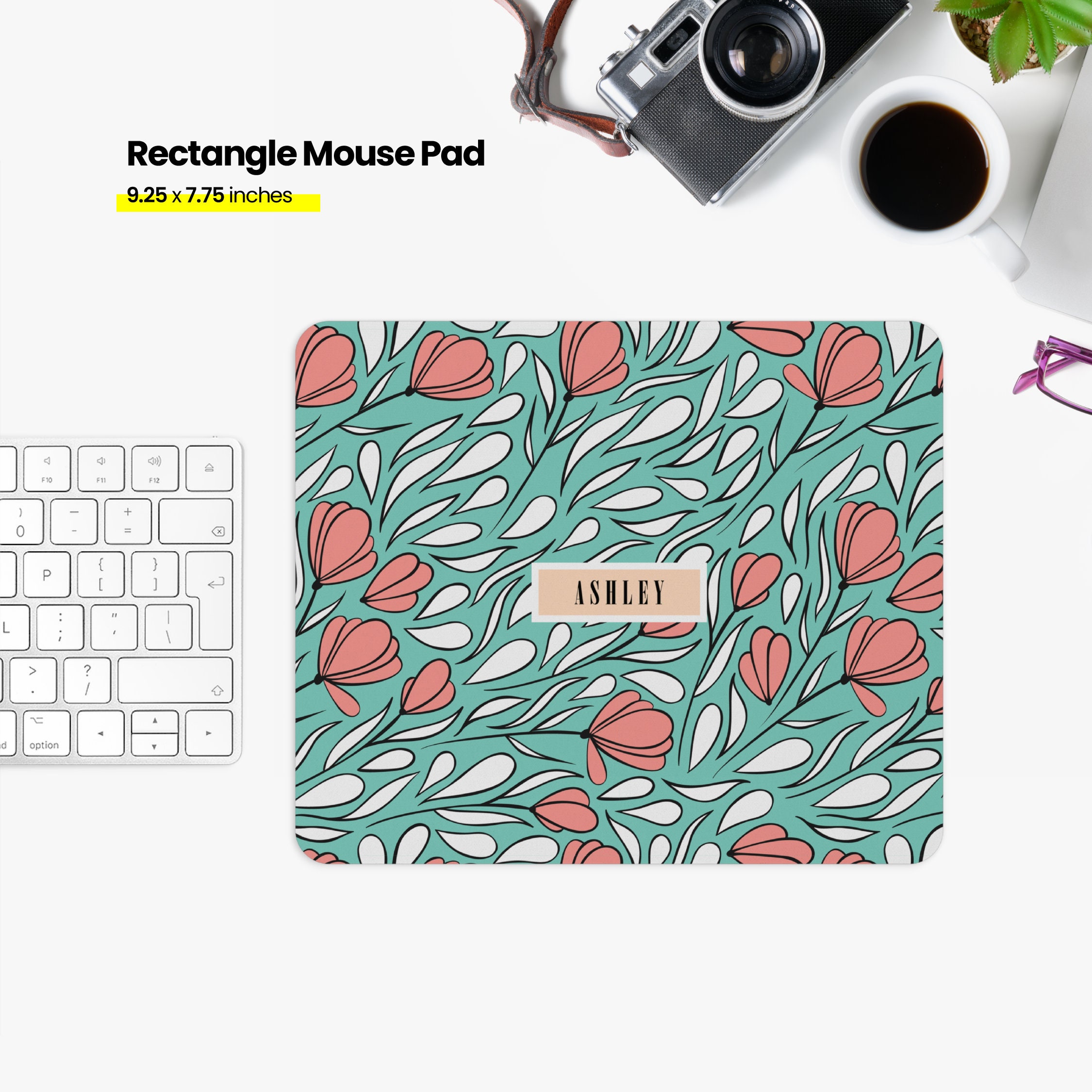 Tappetino Mouse Con Poggiapolsi In Gel Mr Wonderful - Design Kawaii Cactus Per Ragazze E Donne - Foto 10