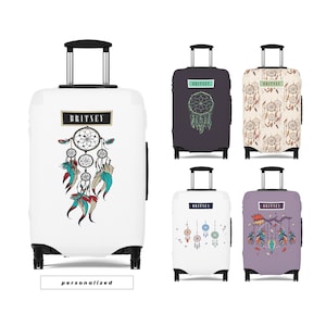 Bagagehoes Kofferbeschermer Dromenvangers Native Americans Print Gepersonaliseerde Aanpassen Cadeau Voor Kinderen Jongens Meisjes Vrouwen Mannen