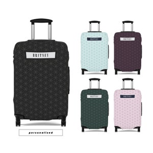 Bagagehoes Kofferbeschermer Traditionele Geometrische Bloem des Levens Patroon Gepersonaliseerd Aanpassen Cadeau voor kinderen jongens meisjes vrouwen heren
