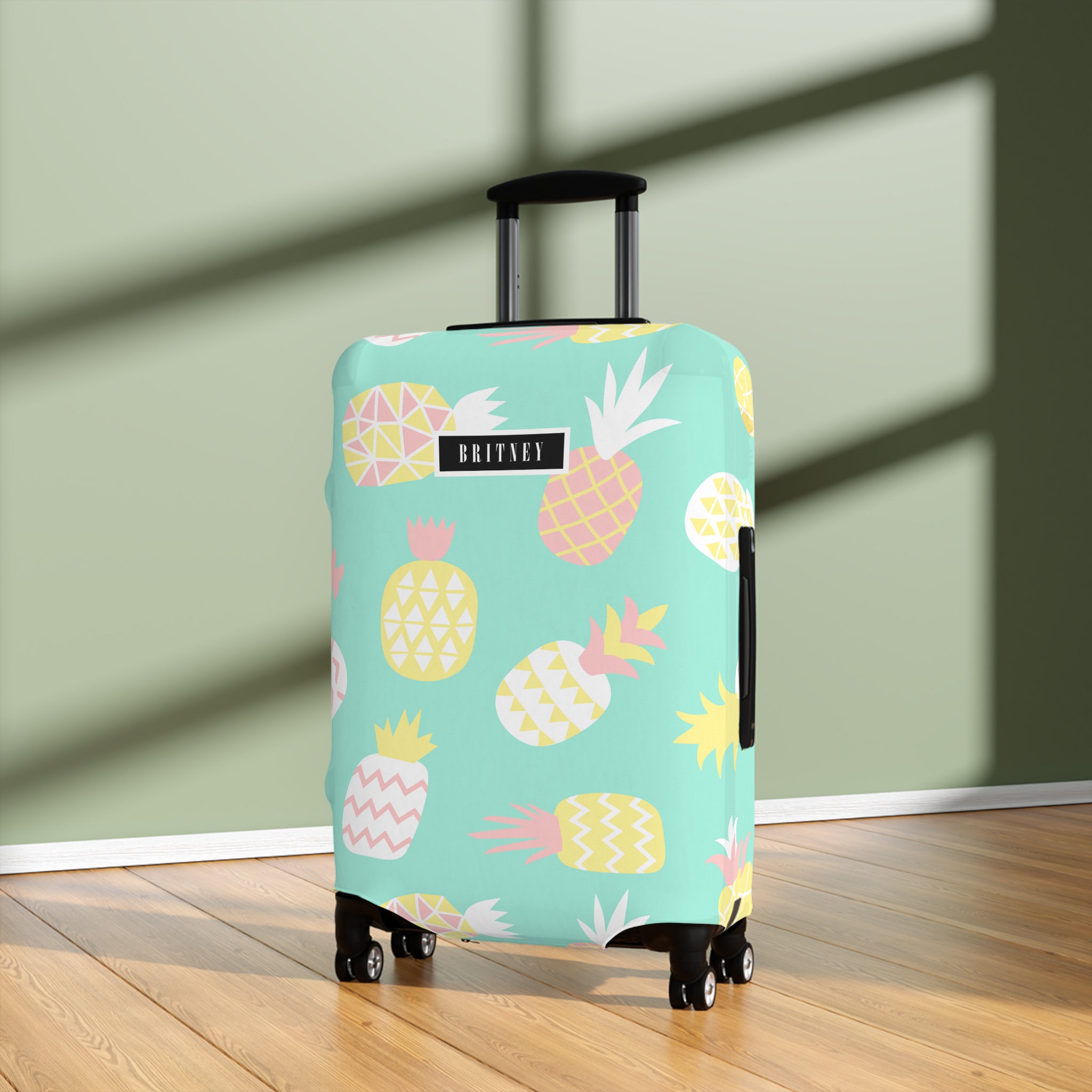 Pineapple Luggage Etsy Canada