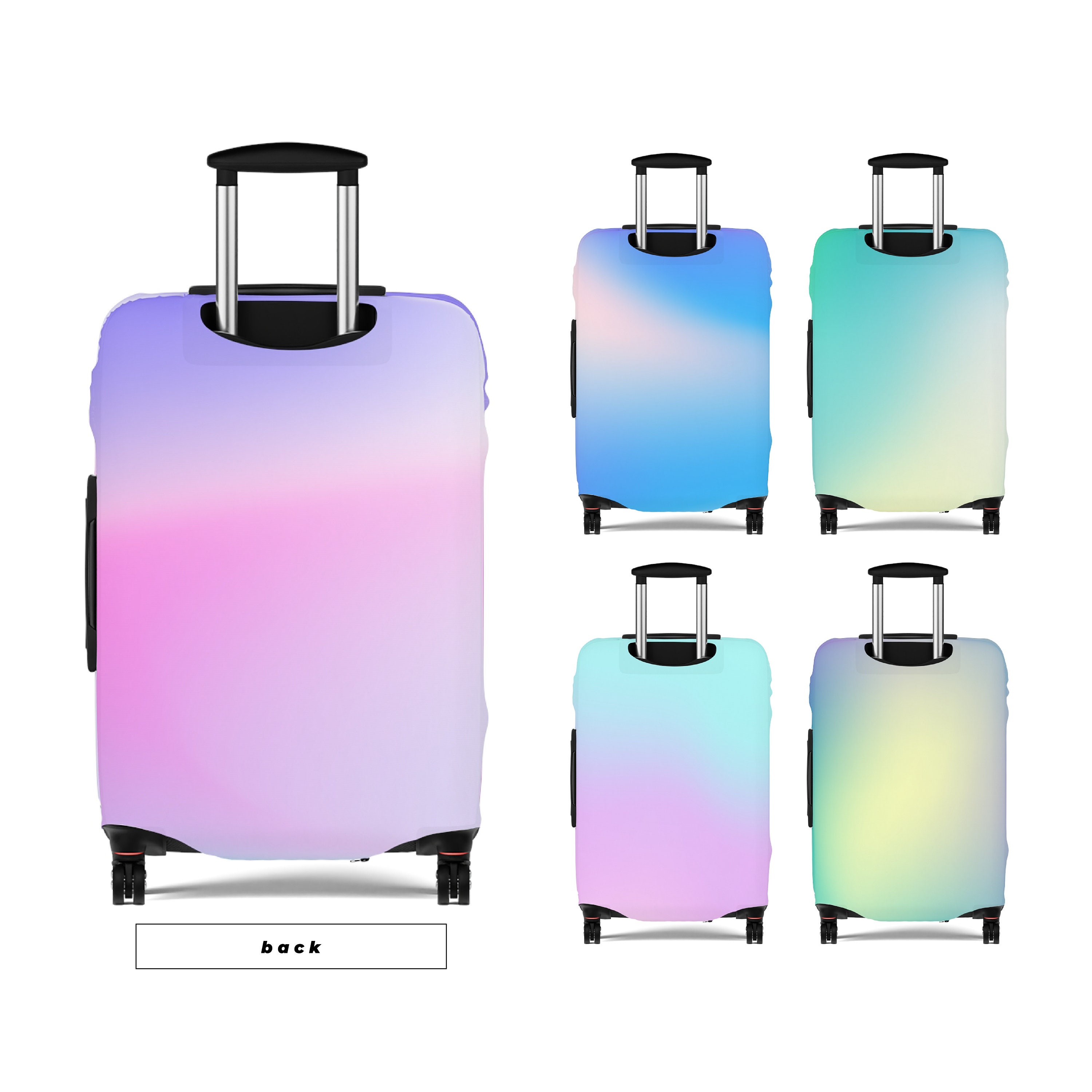 Pastel Scales | Standard Design | Luggage Suitcase Protective Cover