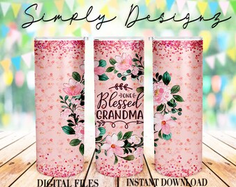 Download Grandma Tumbler Svg Etsy