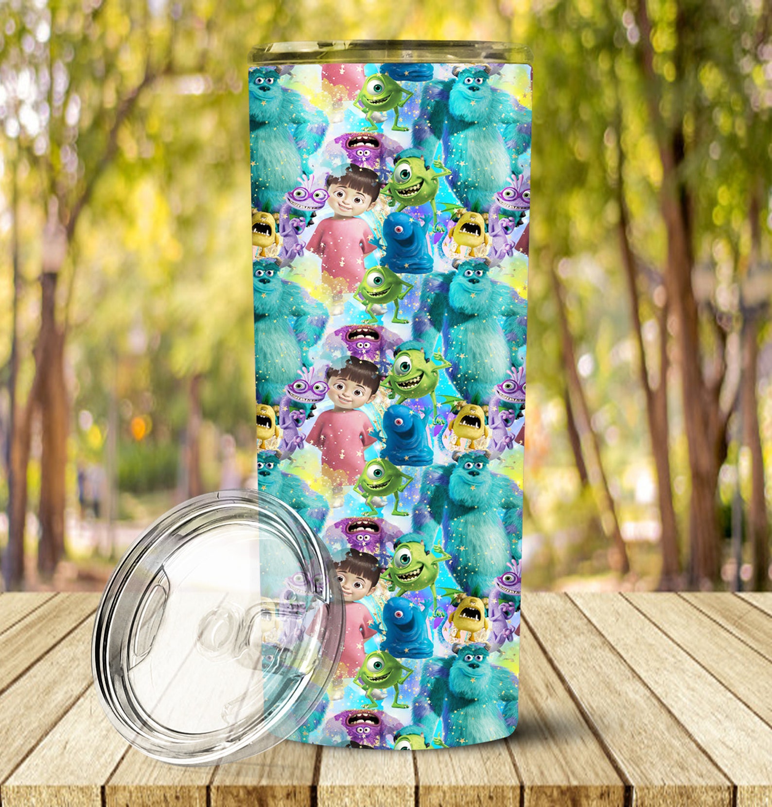 Monster Inc Tumbler Straight & Tapered PNG Sublimation | Etsy