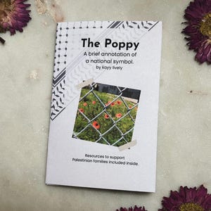 DIGITAL DOWNLOAD | The Poppy | Zine Dedicated to the Poppy