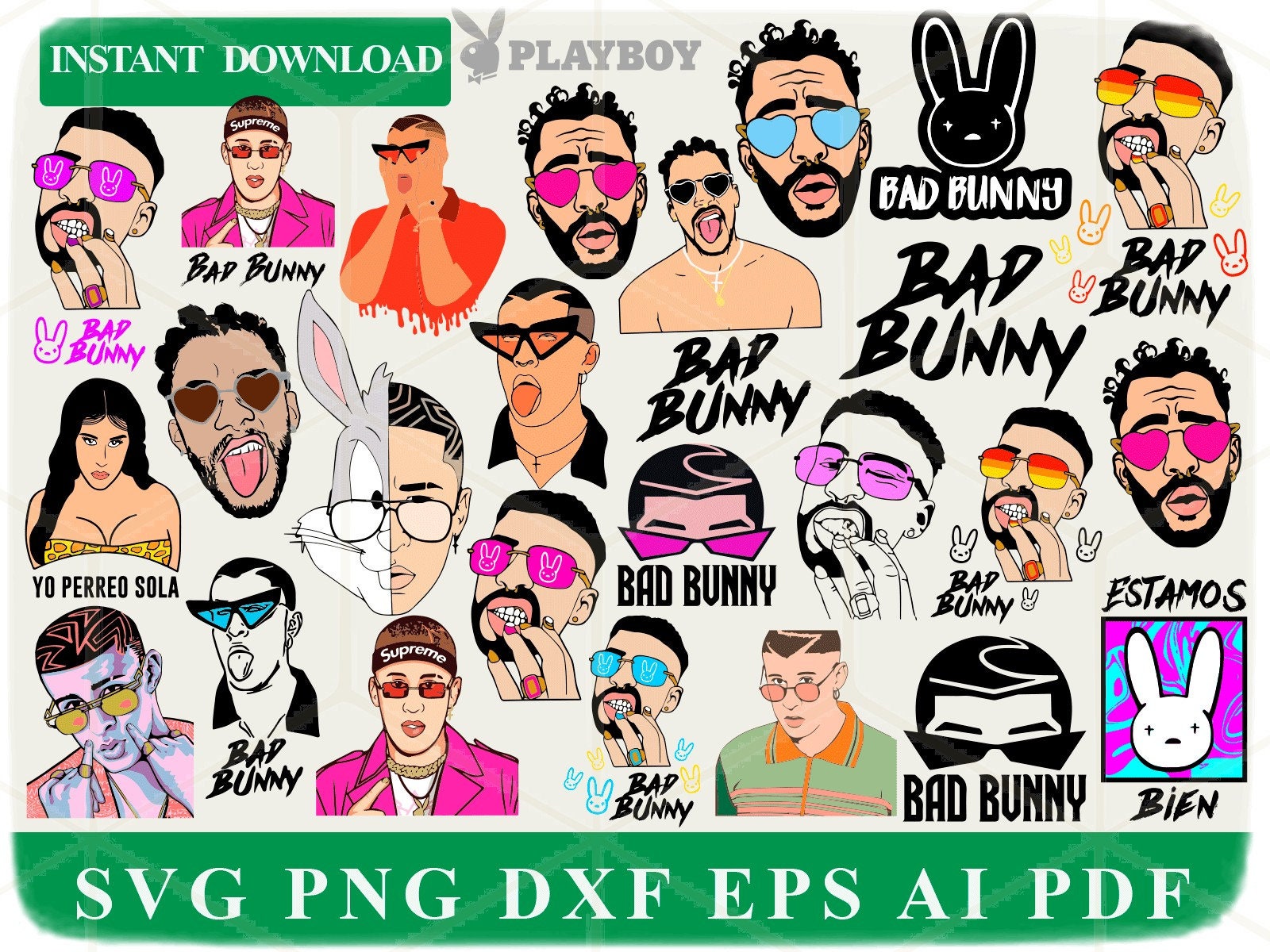 TRANDY SVG Bundle, LAYERED  Svg Files for Cricut,  Svg Files,  Svg Bu…