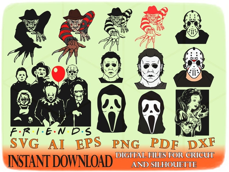 Download SALE Halloween SVG Bundle Horror Svg Pumpkin Signs Horror ...