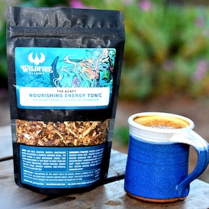 Kräuterkaffee Alternative: Anpassungsfähiges Energie-Tonikum (30 Portionen)