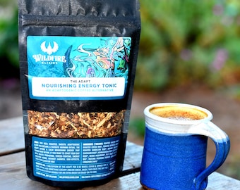 Herbal Coffee Alternative: Adaptogenic Energy Tonic (30 Servings)
