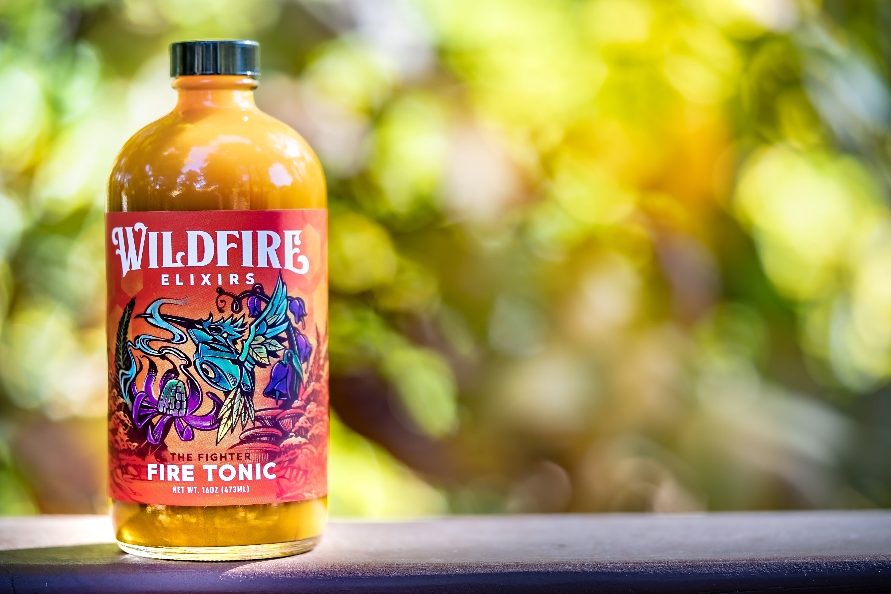 The Fighter Fire Cider Tonic: Organic Apple Cider Vinegar Elixir