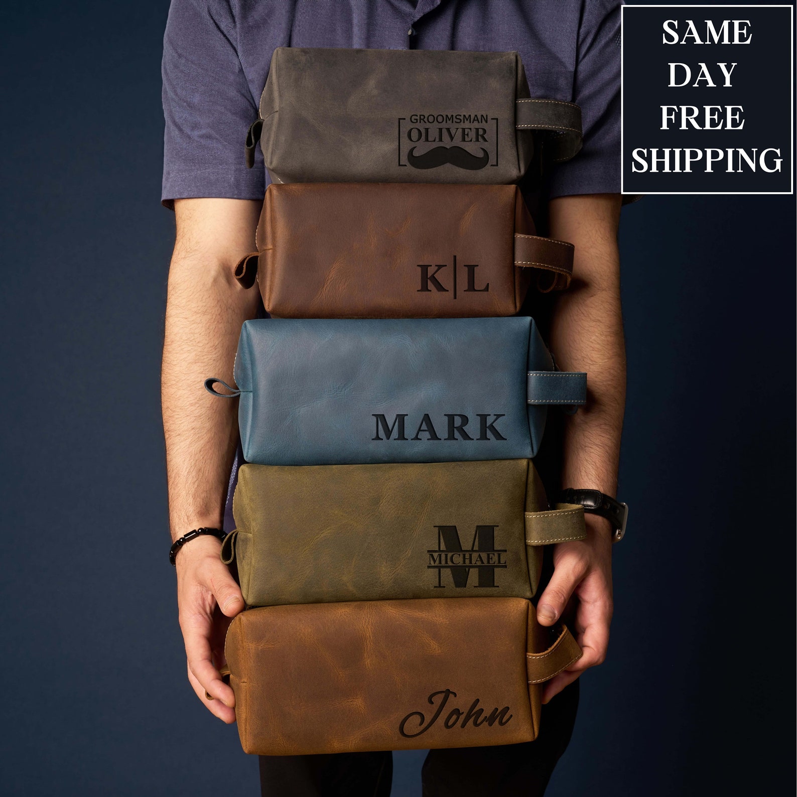 Personalized men’s gift set