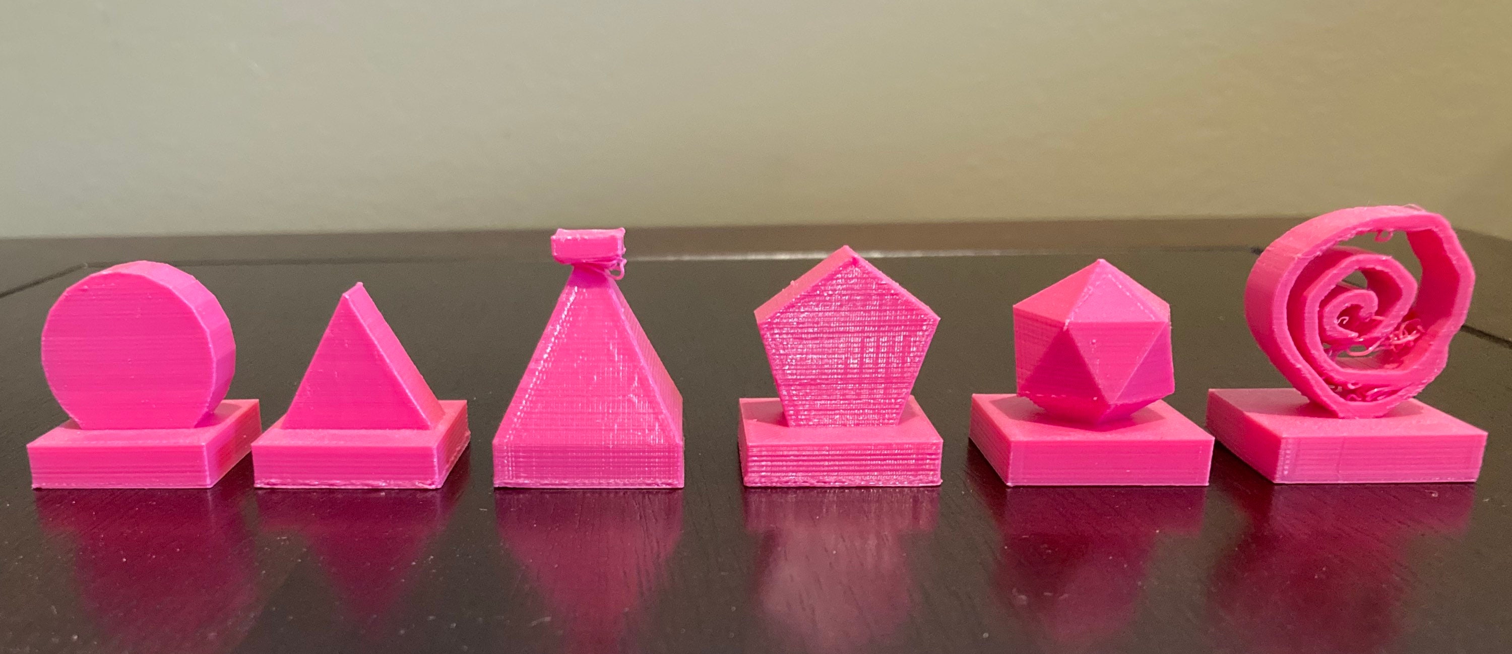3D Printed Shape Chess Set - Etsy