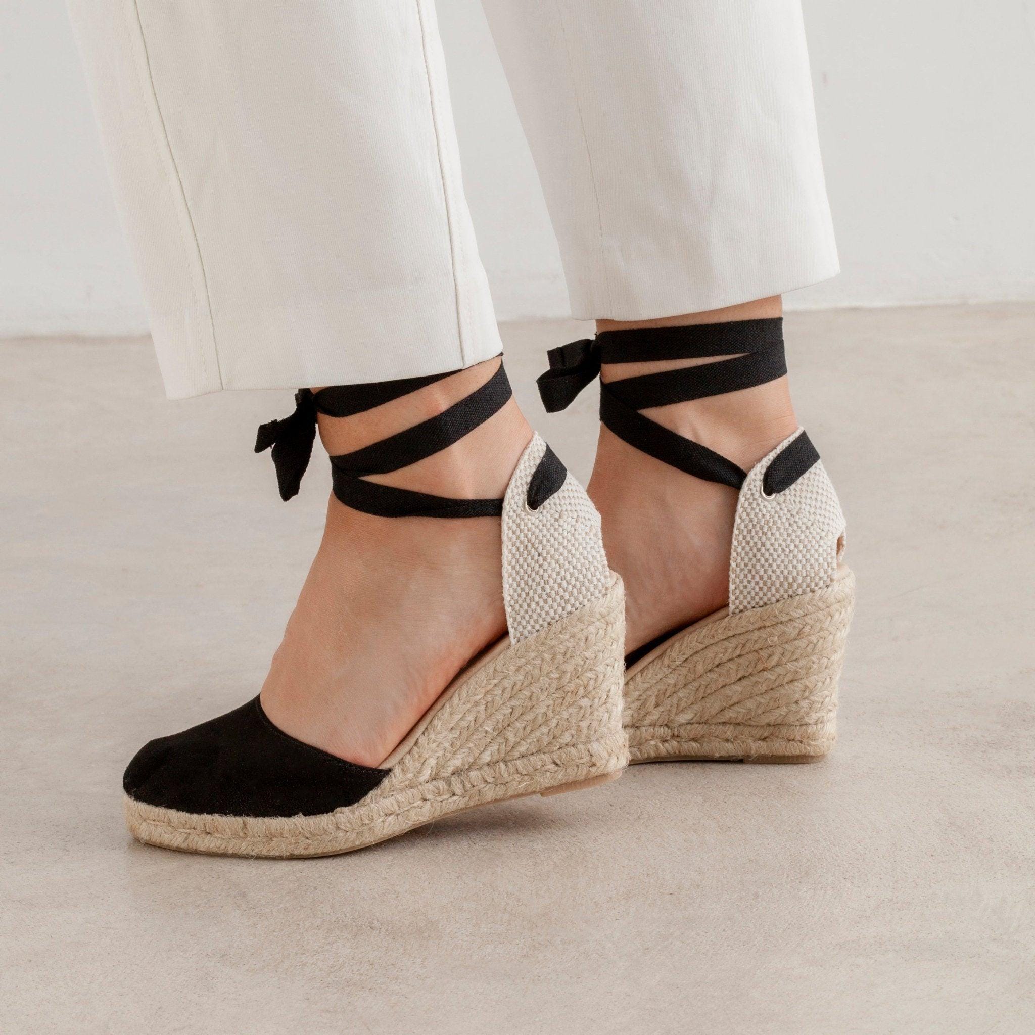 black dress wedges for wedding Black Dress Shoes main image 1