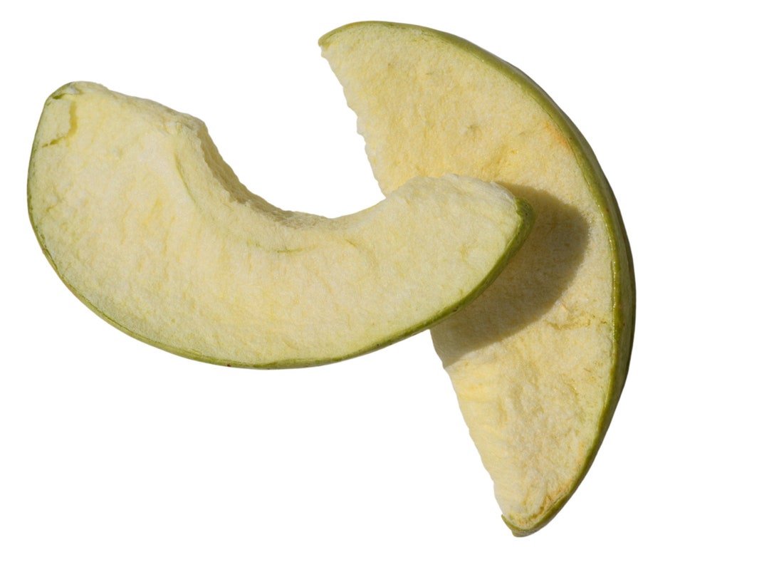 Freeze Dried Granny Smith Apple Slices Etsy