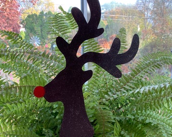 Reindeer Garden Stake