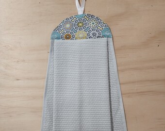 Hanging Kitchen Towel: Nonslip Cotton Dish Towel, Housewarming Gift