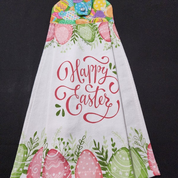 Easter Kitchen Towel: Hanging Hand Towel, Mom Gift