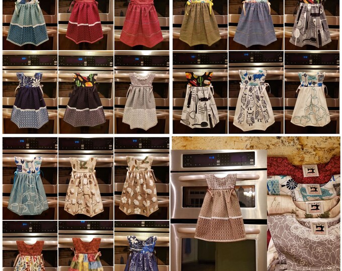Hanging Stove Dress Towel, Stove Towel, Kitchen Towel, Stove Dress Etsy