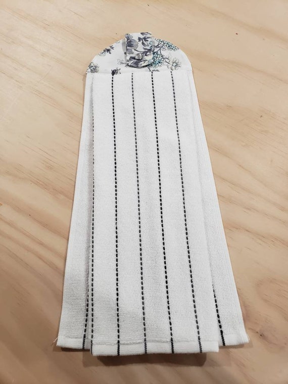 Hanging Dish Towel, Kitchen Towel, Hand Towel With Header and Loop