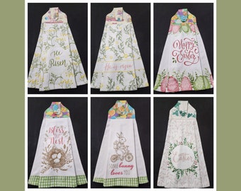 Easter Gift Idea Kitchen Towel for Mom Gift Idea for Her Easter Themed Gift