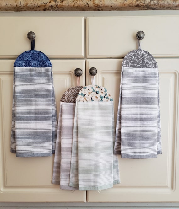 Organic Cotton Towels, Hanging Dish Towel, Kitchen Towel, Hand