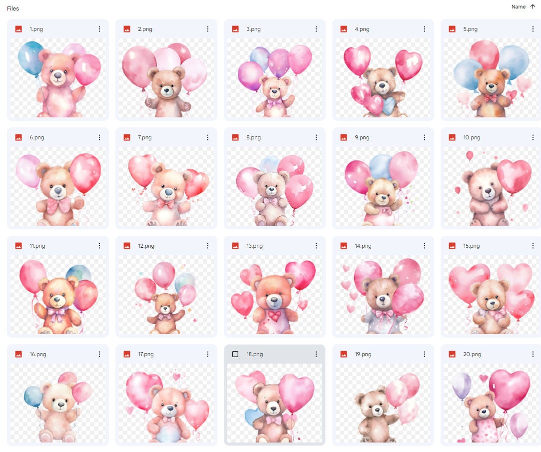 Pink Baby Bear Clipart PNG, Girl Teddy Bear With Pink Balloons Clipart ...