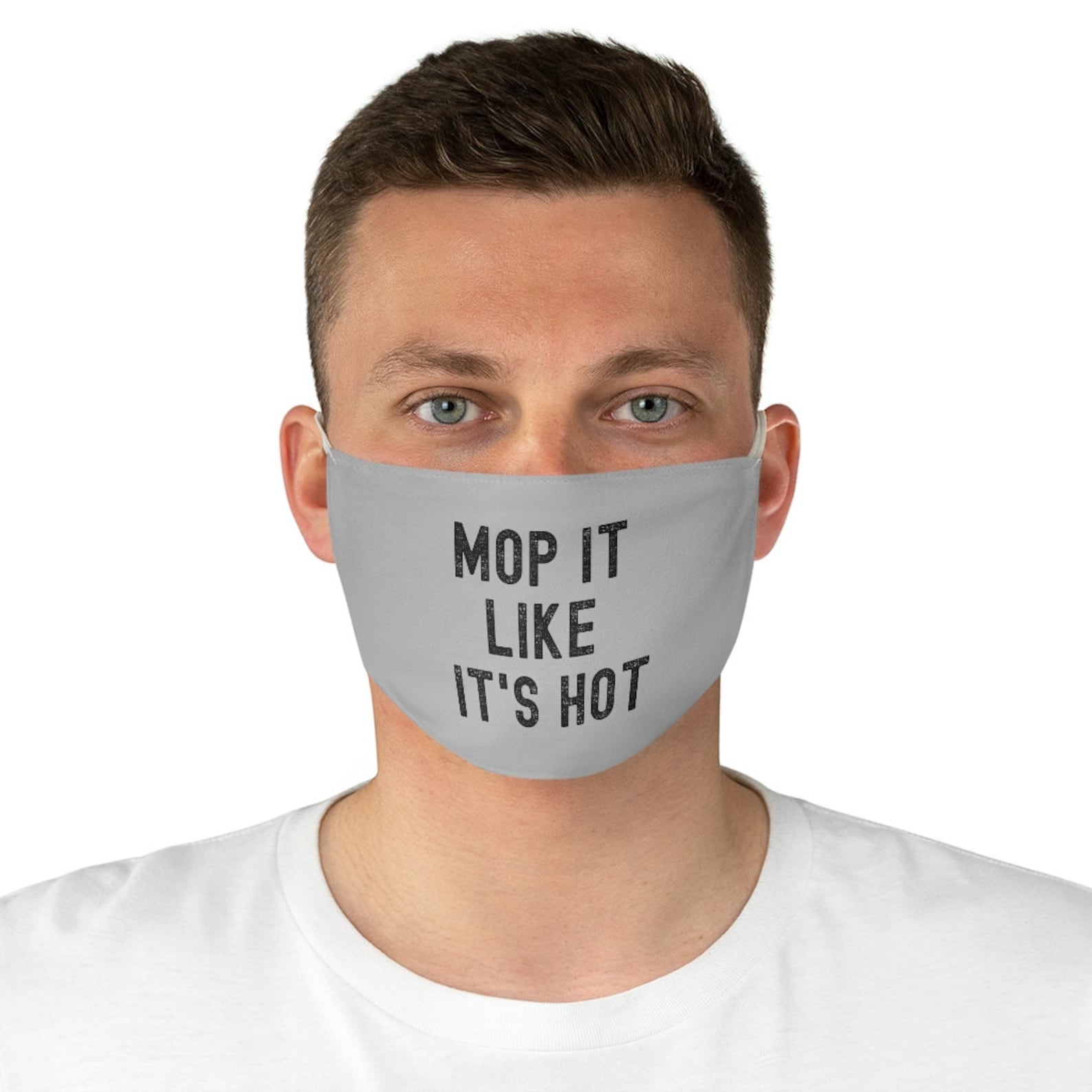 Mop It Like It's Hot Mask Reusable Fabric Face Mask Etsy