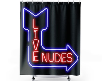 Live Nudes Shower Curtain - Etsy
