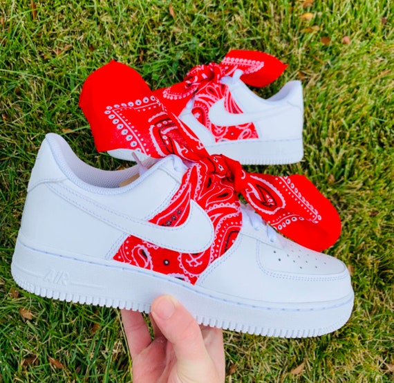 air force 1 bandana custom