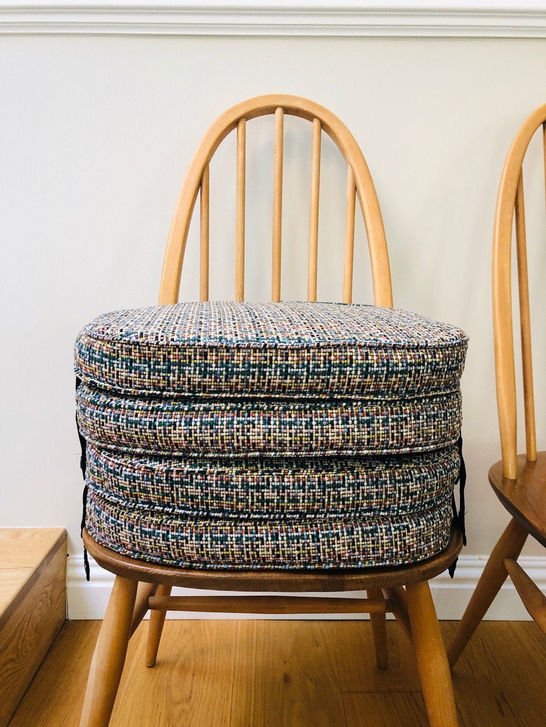 Myhome New Seat Pads for Ercol Dining Chairs With Straps and Etsy UK Myhome New Seat Pads for Ercol Dining Chairs With Straps and Etsy UK