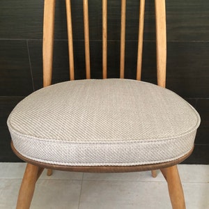 Myhome New Seat Pads for Ercol Dining Chairs With Straps and Press Studs light Green Etsy UK