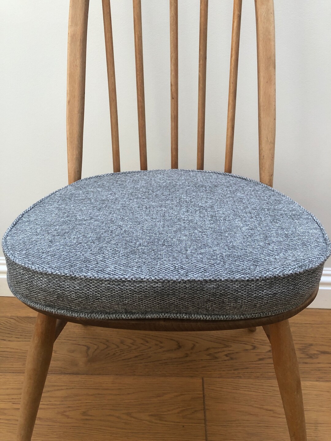 Myhome New Seat Pads for Ercol Dining Chairs With Straps and Press