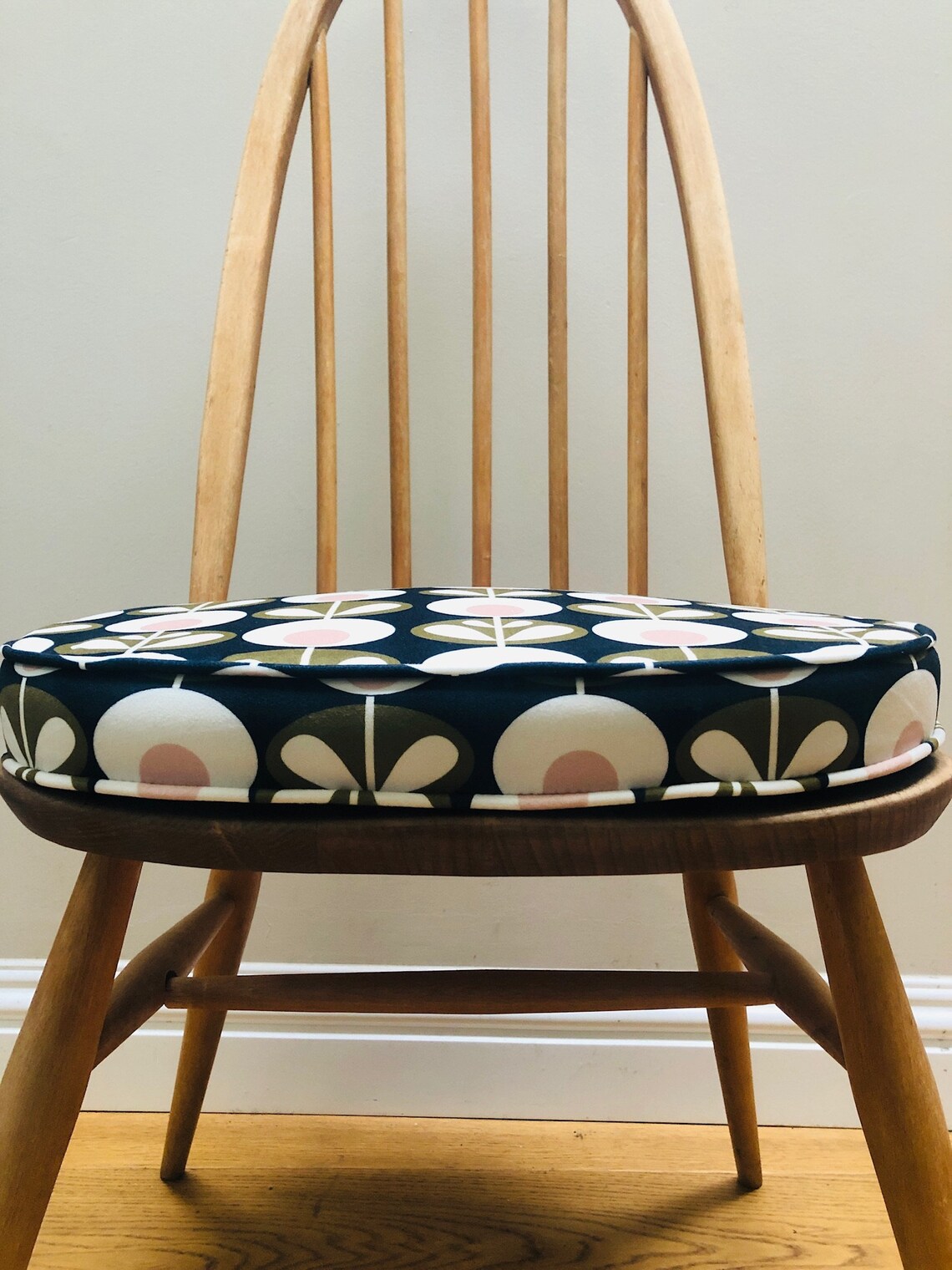 MyHome new seat pads for Ercol dining chairs with straps and Etsy