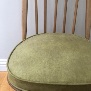 MyHome new seat pads for Ercol dining chairs with straps and press studs Green image 3