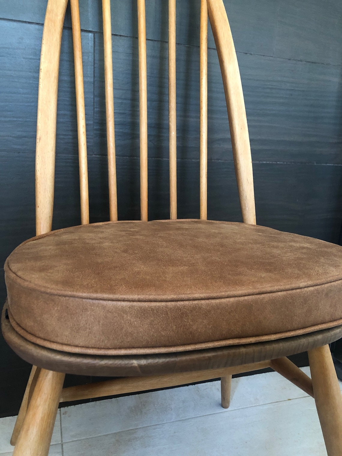 MyHome new seat pads for Ercol dining chairs with straps and Etsy